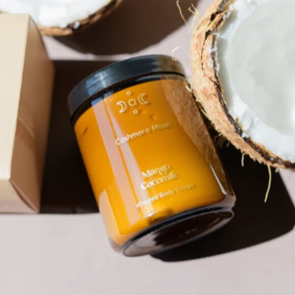 NWT Cashmere Moon Mango Cocomilk Whipped Body Cream - Picture 2 of 3